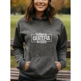 thumbnail image 3 of Happy Holiday Thanksgiving Hoodie for Men Women, Funny Turkey Graphic Pullover Hooded Sweatshirt, Cozy Cotton Poly Blend, Holiday Fall Outfit, 3 of 5