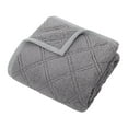 thumbnail image 2 of hometrends Quilted Sherpa Throw, 2 of 2