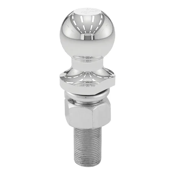 CURT 40017 Chrome Trailer Hitch Ball, 3,500 lbs, 1-7/8-Inch Diameter, 1 x 3-Inch Shank