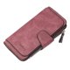 thumbnail image 1 of Cartera de cuero largo con grabado de nombre para mujer, tarjetero clásico de alta calidad, monedero con cremallera, 2022, 1 of 4