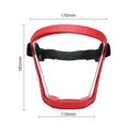 thumbnail image 3 of Careta Protector facial ajustable para ciclismo, a prueba de viento, a prueba de polvo, para máscara facial (rojo) Tmvgtek Libre de BPA, 3 of 3