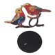 thumbnail image 1 of Pájaros Coloridos en Rama Artesanal, Adornos Acrílicos Vívidos, Decoración de Escrito para Hogar y la Oficina, Regalo para Amantes de Las Aves, 2 UDs., 1 of 7