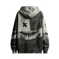 thumbnail image 4 of Hienoo Halloween Distressed Patchwork Hoodie For Boys Fall Long Sleeve Hooded Sweatshirts 1-16 Years, 4 of 4