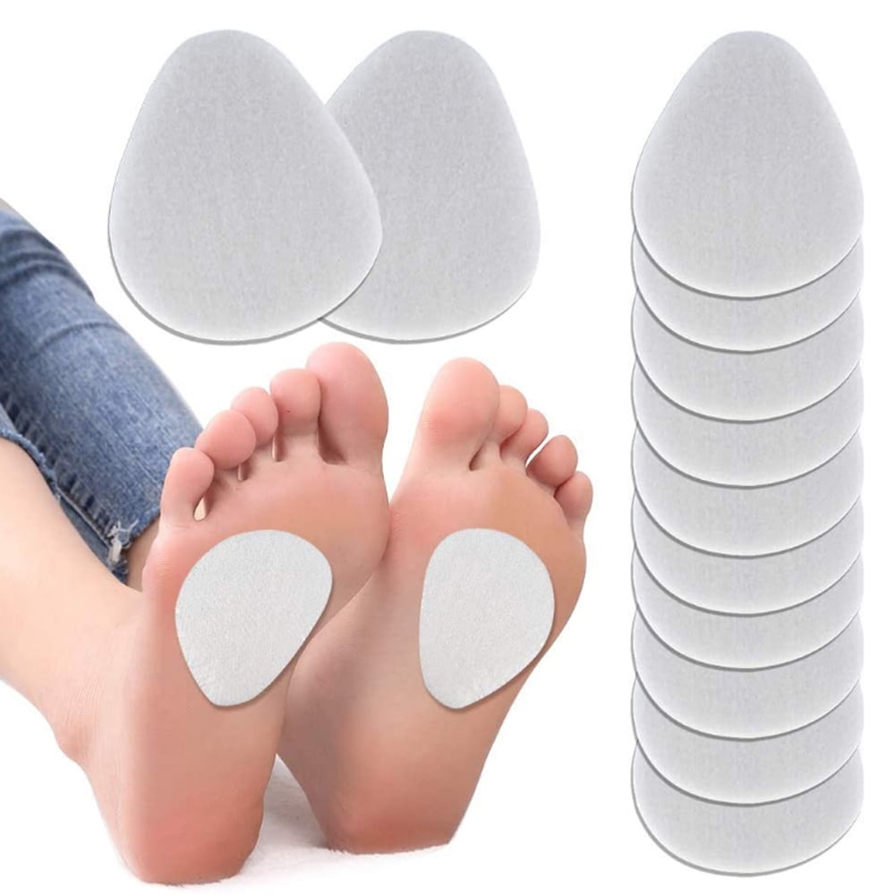 2 Pairs Metatarsal Pads for Women Men All Day Comfortable Pain Relief Ball of Foot Cushions Shoe Inserts One Size Fits All 
