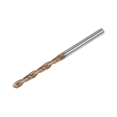 

Uxcell 4.5mm Dia 80mm Long Length Titanium Coated K35 Tungsten Carbide Twist Drill Bits