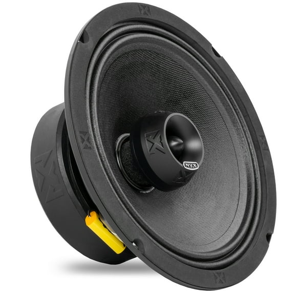 NVX VPRO8 550W Peak 8" V-Series Pro 2-Way Water Resistant Coaxial Loudspeaker with Bullet Tweeter