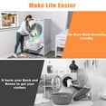 thumbnail image 6 of GDLF Heavy Duty Metal Washer Dryer Laundry Pedestal 29" Universal Fit Washing Machine Stand, 6 of 20