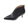 thumbnail image 1 of Zapatos de tacón de charol de serpiente para mujer Gao Jinjia LED, 1 of 2