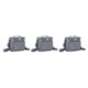 thumbnail image 5 of Yuarrent Bolsa de lonchera de poliéster Peso ligero Durable Fácil de limpiar Aislamiento térmico Multifuncional Gris Type1 NO1, 5 of 6