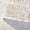 thumbnail image 6 of SAFAVIEH Mila Mildred Distressed Polyester Area Rug, Ivory/Beige, 9' x 12', 6 of 8