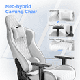 thumbnail image 5 of Seenda GCPro-10 Gaming Chair, Video Game Chair with Footrest and Lumbar Support, Ergonomic Computer Desk Chair Height Adjustable with Swivel Seat and Headrest, 5 of 13