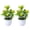 2pcs, variant on KGJQ Artificial Lemon Tree Potted Plants Small Fake Yellow Lemons Citrus Tree Faux Fruit Greenery Bonsai Decoration for Indoor Home Office Living Room Table