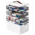 thumbnail image 1 of Caja organizadora para medicamentos Funest de 4 niveles, portátil, 1 of 6