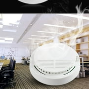 White 10Pcs Fire Smoke Sensor Detector Alarm Tester Home Security System Cordless
