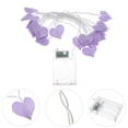 thumbnail image 4 of 1 juego de 20 luces en forma de corazón, cadena de luces LED para decoración de dormitorio (sin batería), 4 of 5