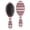 Red Christmas Folk, variant on Red Christmas Deer and Gift Pattern Hair Brush,Girls Detangling Hair Brush,Glide Through Tangles with Ease for Wet & Dry Hair,8.8"X2.8"
