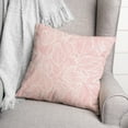 thumbnail image 2 of Creative Products Blush Watercolor Leaf Pattern 18x18 Spun Poly Pillow, 2 of 2