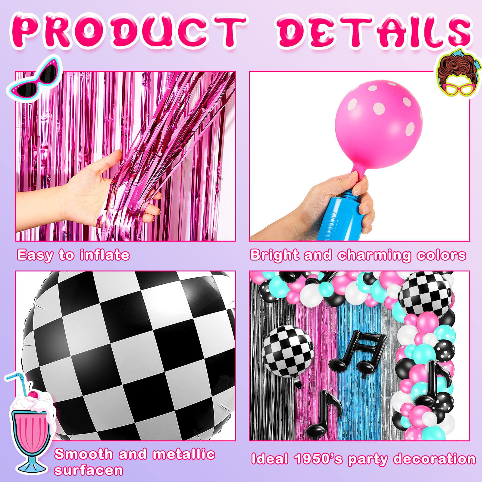 50's Sock Hop - 1950s Rock N Roll Party Decorations - Party Cupcake  Wrappers - Set of 12 | BigDotOfHappiness.com – Big Dot of Happiness LLC