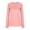 Pink, variant on Yijfswar Women's Long Sleeve Shirts Soild Color Tunic Crewneck Shirts Tops Business Casual Blouse