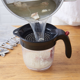 thumbnail image 4 of 2X Separador de grasa para utensilios de cocina con liberación inferior Separador de grasa con colador Filtro de aceite para residuos de sopa Separador, 4 of 8