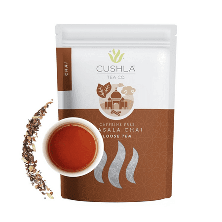 Caffeine Free - India's Original Masala Chai Tea Loose Leaf 16oz - 150+ Cups