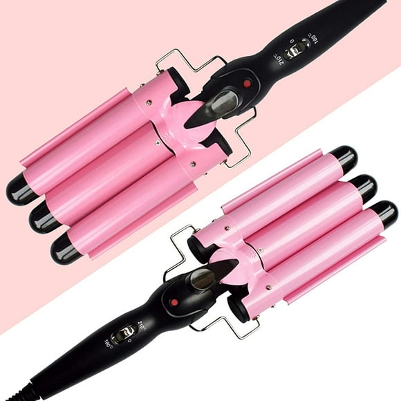 Hair Crimper in Hair Curlers