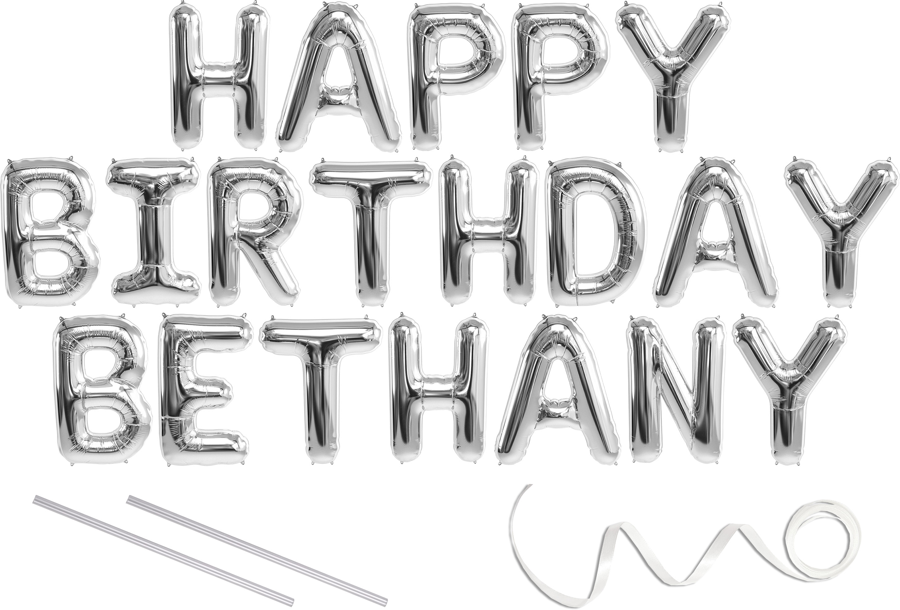 mylar letters