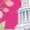 Cyber Pink, variant on Washington Dc Cherry Blossom Women's T-Shirt