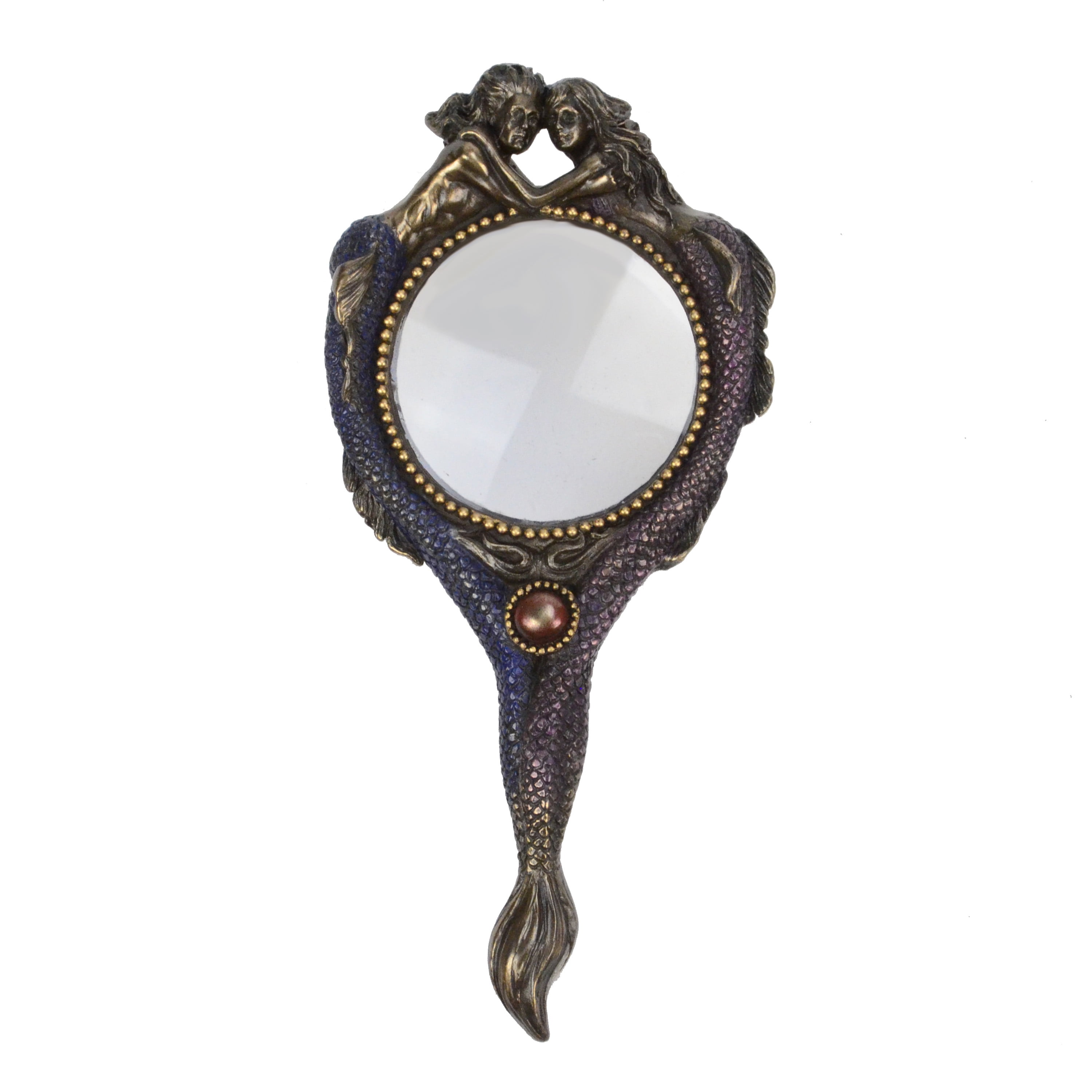 Sea Mermaid Hand Held Magnifier Glass Magnifying Lens Nautical
