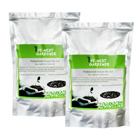 4qt Succulent and Cactus Soil Potting Mix, Fast Draining Pre-Mixed Course Blend for Indoor Outdoor Bonsai