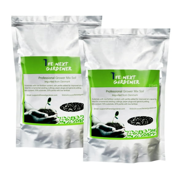 4qt Succulent and Cactus Soil Potting Mix, Fast Draining Pre-Mixed Course Blend for Indoor Outdoor Bonsai