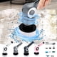 thumbnail image 5 of Fiudx Liquidación De Ofertas Flash Cepillo De Limpieza Eléctrica Multifuncional Siete En Uno, Máquina De Limpieza De Cepillo De Mano Retráctil Giratorio Automático, 5 of 5