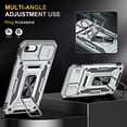 thumbnail image 5 of LeYi iPhone 8 Case, iPhone 7 Case, iPhone SE 2022 Case with Screen Protector [2 Pack], [Slide Camera Cover Protection] Military Grade Shockproof Full Body Protective Cover for iPhone 8/7 Case - Grey, 5 of 9