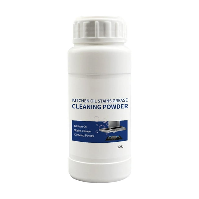 Kitchen Cleaner Powder Practical Remove Stains for Cooktop Household Kitchen