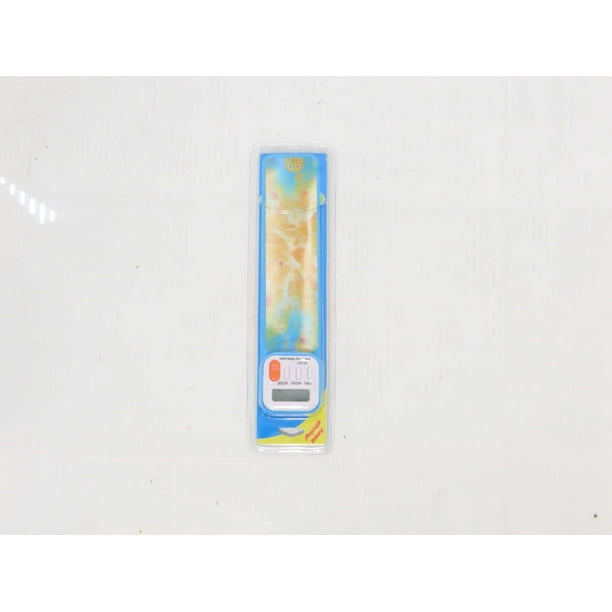 Mark My Time 3D Bookmark and Digital Timer Smiley Faces on Blue