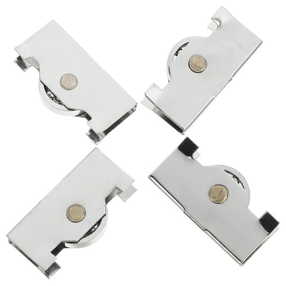 OUNONA Sliding Glass Door Rollers for Home Use Smooth Quiet Rolled Steel 4pcs
