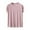 Pink, variant on AherBiu Pajama Tops for Women Crewneck Comfy Undershirt Solid Color Lightweight Sleepwear Top Tees Tshirt