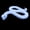35.5in Luminous Blue, variant on 35.5-inch Oversized 3D Printed Snake Model with Movable Teeth and Flexible Joints, Reptile Animal Figurine, Stress Relief, Surprising and Magical Gift