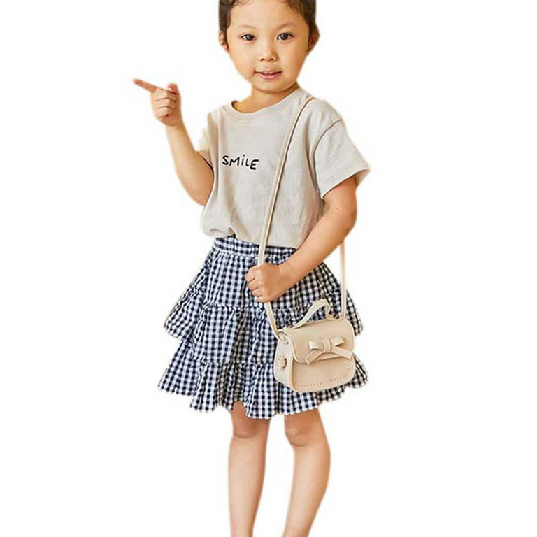 Little Girls Shoulder Bag, Bag Purse Handbag for Kids, Toddler, Girls-White