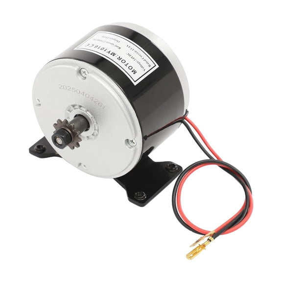 Sprocket Motor 250W 24V Electric Scooter Motor with 11 Tooth #25 Chain Sprocket 2750RPM High Speed Motor for Electric Scooter Bicycles Mini Motorcycle