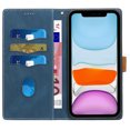 thumbnail image 3 of Dteck iPhone11 pro max Wallet Case, 6.5 Inch,Flip Folio Stitching Multicolor Leather Phone Case with Credit Card Holder for iPhone11 pro max 6.5 inch,Blue, 3 of 6