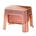 thumbnail image 1 of Plush doll storage stool high value transparent toy storage chairstorage stool, 1 of 12