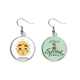 thumbnail image 1 of Gracioso máscara tradicional japonesa Colgante decorativo temporada pendientes de primavera joyas Unbranded M, 1 of 3