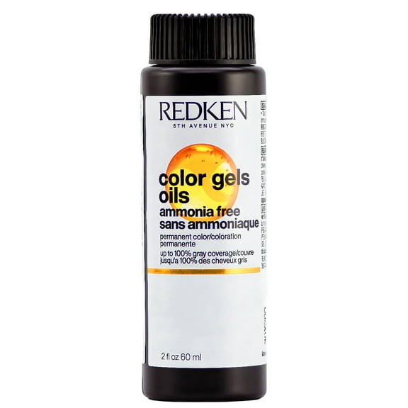 Redken Color Gels Oils Ammonia-Free Permanent Liquid Hair Color - 4NN Coffee Ground