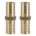 thumbnail image 1 of Fittings Pipe Connector Tool, Two Way Straight Connector, Straight for Connecting Pipes(14mm 2pcs), 1 of 5
