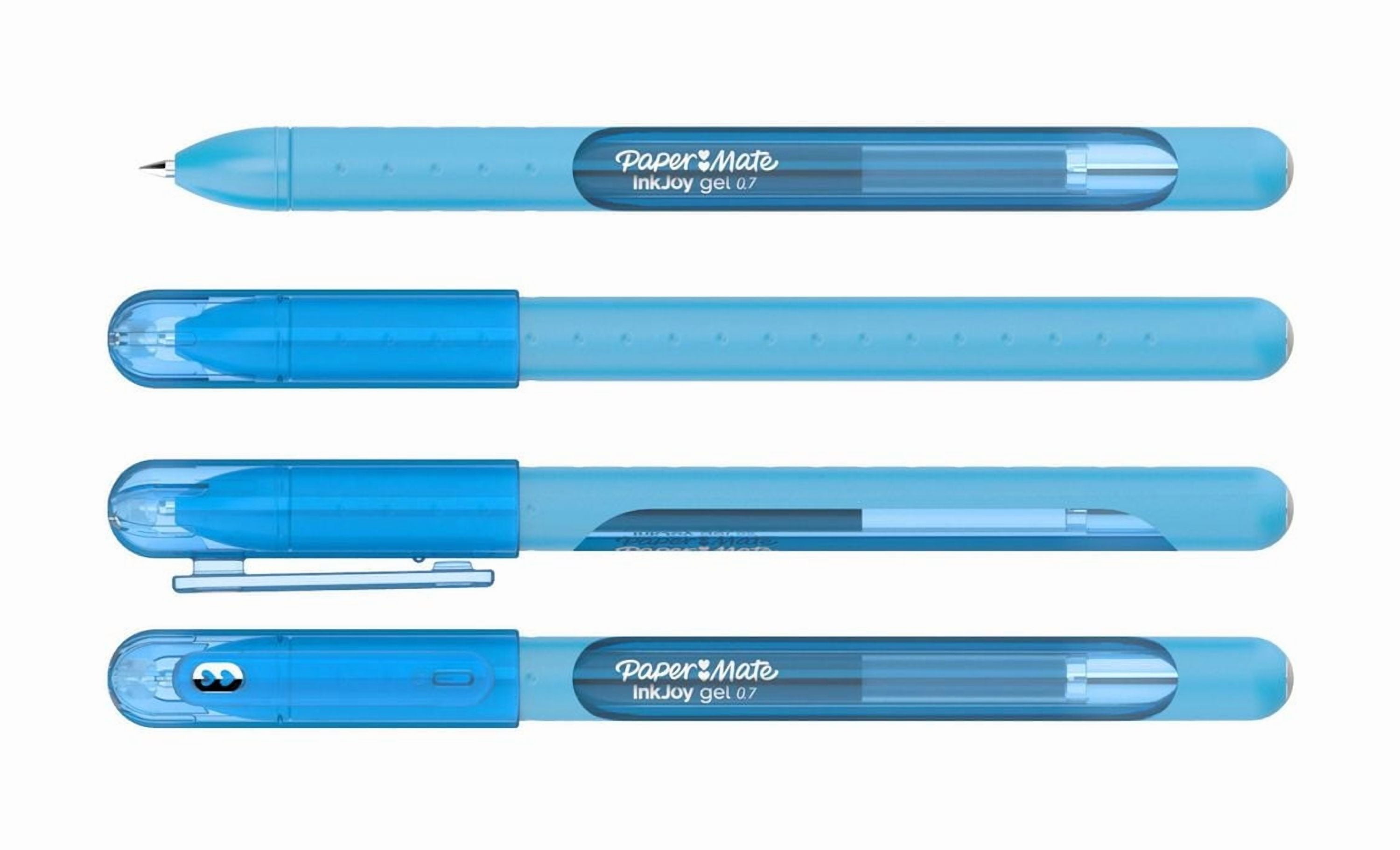 Paper Mate InkJoy Pens, Capped Gel Pens, Medium Point (0.7 mm), Assorted Colours