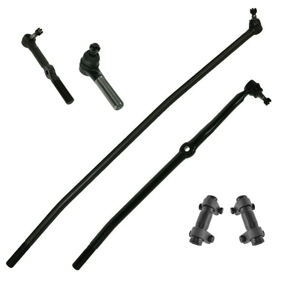 TRQ Tie Rod End Drag Link Adjusting Sleeve Kit LH RH for 94-97 Ram 2500 3500 4WD PSA55287