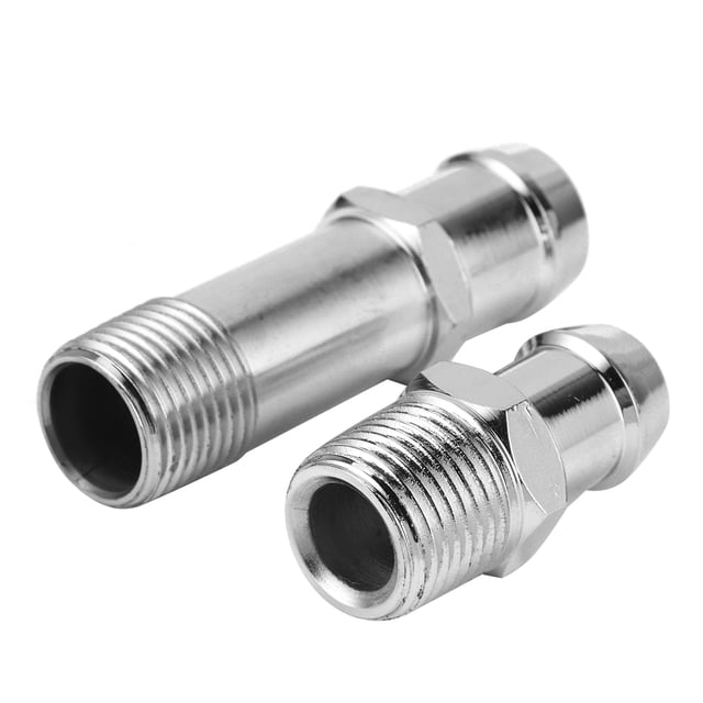 Universal Heater Hose Fitting, Heater Hose Adapter Anti-corrosion Antirust With Stable Performance For 3/4in Water Pump 5/8in Intake Auto Car Accessory