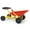 Red, variant on CIPACHO 8 Inch Heavy Duty Kids Ride-on Sand Dumper with 4 Wheels, Pretend Play Outdoor Toys, Red
