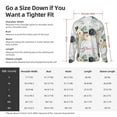 thumbnail image 6 of Goofa Pumpkin And White Marble Printed Women's UPF 50+ Sun Protection Hoodie Jacket Lightweight Long Sleeve Sun Shirt for Women with Pocket Hiking Outdoor-X-Large, 6 of 9